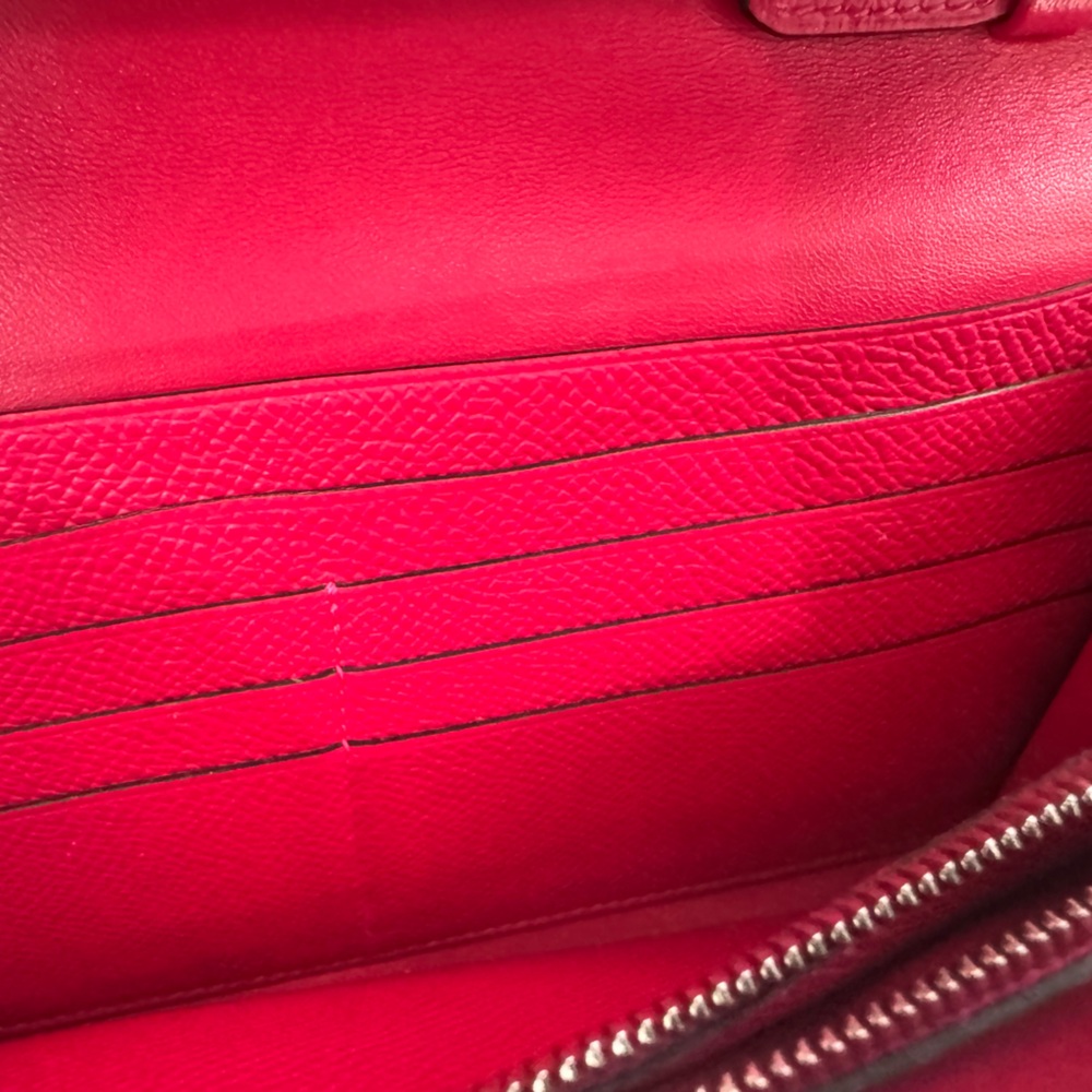 Hermès Constance Wallet To Go – Rose Extreme Epsom Sable Alligator “H” 2016 - Picture 10 of 16